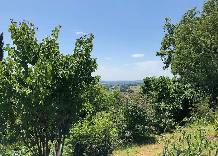 Newly Converted Barn, Magnificent Vues, Garden And Pool Lauzerte